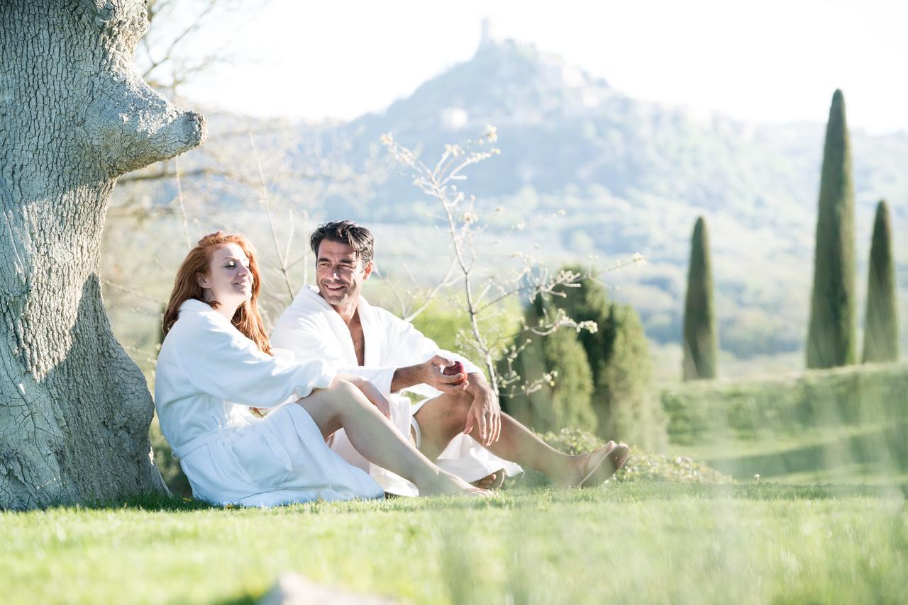 Adler Spa Resort Thermae Bagno Vignoni Exterior foto